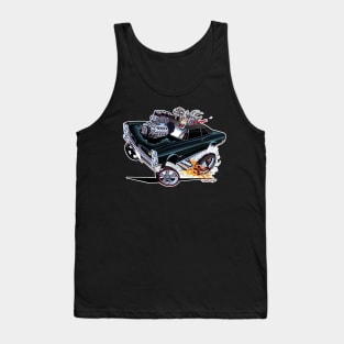 GOATINATOR 1966 GTO black Tank Top